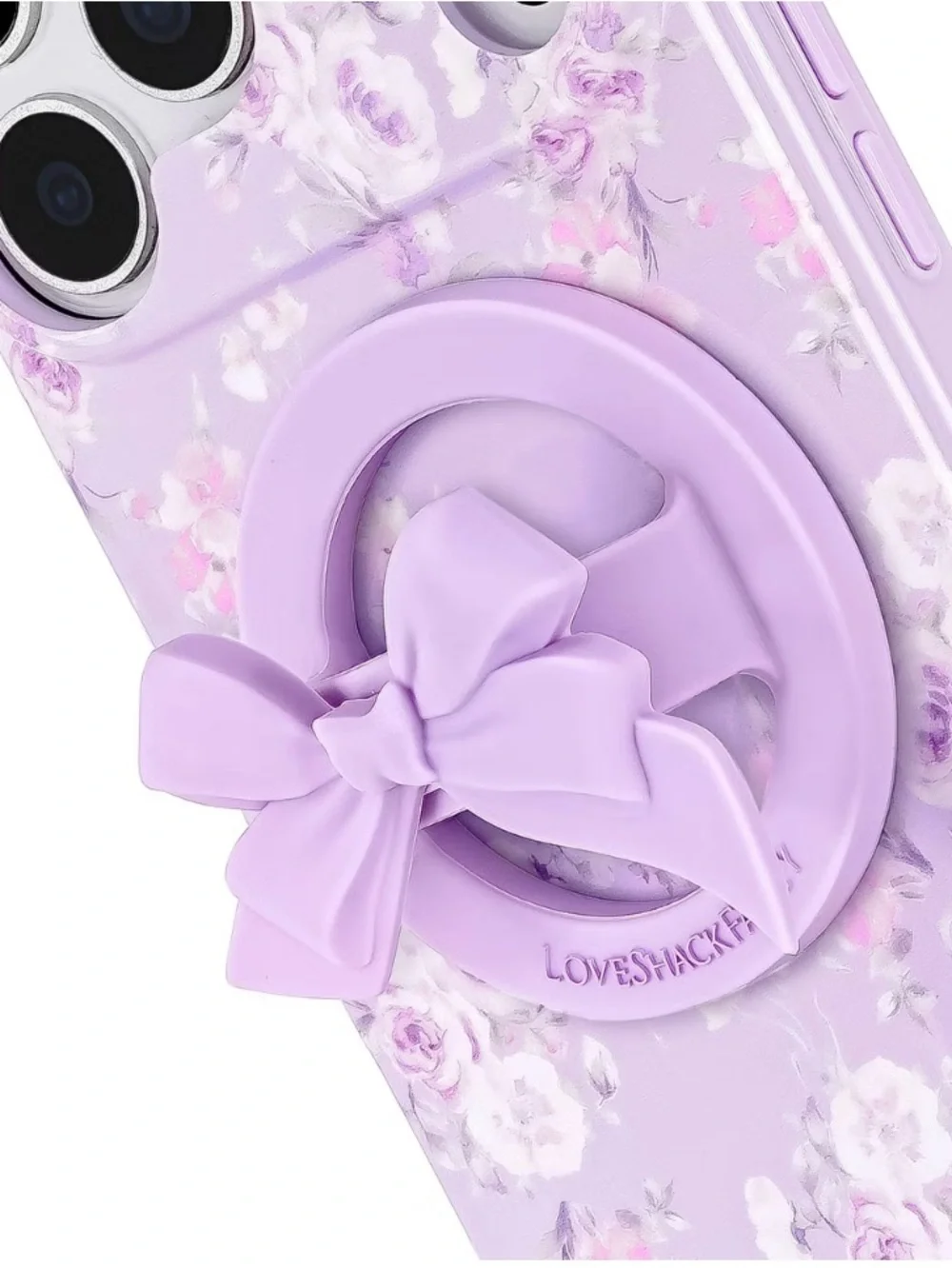 LoveShackFancy x Target - Case-Mate Magnetic Silicone Bow Phone Grip NWT